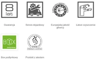 Laveo Calla Zestaw natryskowy z baterią podtynkową chrom BAC001P - Zestawy prysznicowe - miniaturka - grafika 4