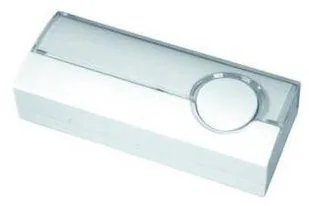 Zamel Przycisk dzwonek IP44 1A/250V biały PDJ-213 YNS10000007 YNS10000007 - Gniazdka elektryczne - miniaturka - grafika 3