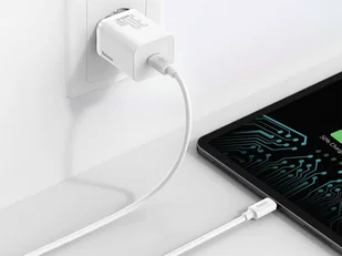 Baseus Ładowarka sieciowa Super Si Quick Charger USB-C PD 30W White CCSUP-J02 - Ładowarki do telefonów - miniaturka - grafika 9