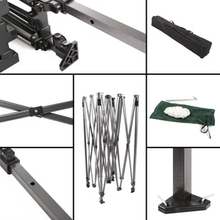 Home&Garden Namiot handlowy 600 x 300 cm biały 490001 - Pawilony ogrodowe - miniaturka - grafika 10