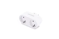 Systemy inteligentnych domów - AZzardo SMART Wtyczka WiFi Plug 16A Double AZ3476 AZzardo - miniaturka - grafika 1
