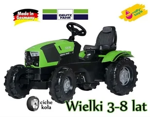 Rolly Toys Traktor Farmtrac Deutz-Fahr - Jeździki dla dzieci - miniaturka - grafika 2