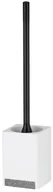 Akcesoria do wc - Kela Szczotka do WC Cube biała - miniaturka - grafika 1