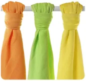 Pieluchy - Kikko Xkko Pieluszki bambusowe 70x70 cm Mix Colours XKKO 3 szt. bazanowaodlotowa2-368-uniw - miniaturka - grafika 1