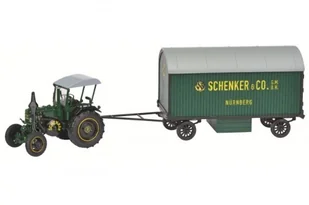Schuco Lanz Ackerluft with Trailer Schenker GXP-543493 - Samochody i pojazdy dla dzieci - miniaturka - grafika 2