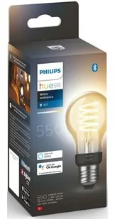 Philips Hue Philips Hue White ambiance Żarówka Filament A60 E27 - Systemy inteligentnych domów - miniaturka - grafika 2