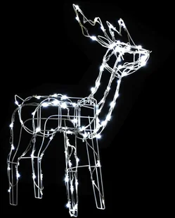 vidaXL 3-częściowa ozdoba świąteczna, renifery, 229 LED - Oświetlenie świąteczne - miniaturka - grafika 4