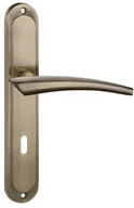 Klamki - Verso Klamka drzwiowa Idea 72 mm na klucz patyna - miniaturka - grafika 1