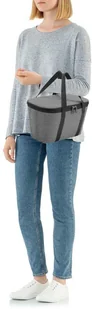 Reisenthel Torba termoizolacyjna 4 l Coolerbag XS - twist silver RUF7052 - Torby i wózki na zakupy - miniaturka - grafika 3