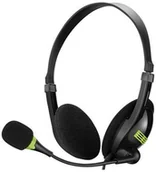 Słuchawki - Sandberg Saver Czarno-Zielone - miniaturka - grafika 1