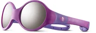Okulary sportowe - Julbo Loop M Spectron 4 Okulary przeciwsłoneczne Dzieci, pink/purple/grey flash silver 2021 Okulary sportowe J5332318 - miniaturka - grafika 1