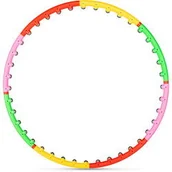 Akcesoria do masażu - Gymtek Hula hop składane z masażerem 95,5cm Gymtek - miniaturka - grafika 1