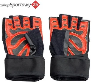 HMS RĘKAWICZKI DO ĆWICZEŃ CZARN-CZERW ROZM XXL 17-63-209 - Rękawice do ćwiczeń - miniaturka - grafika 2