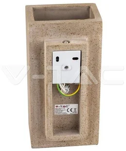 v-tac Kinkiet V-TAC BETON 2xG9 LED Prostokąt Jasno Szary IP20 VT-893 - Lampy ścienne - miniaturka - grafika 10