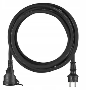 HBF 1 gniazdo 5m 3x1,5mm guma / neopren - Przedłużacze i rozgałęźniki - miniaturka - grafika 2