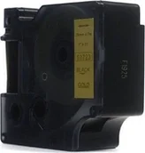 Etykiety do drukarek - Dymo JetWorld Taśma D1 Czarny na Złotym 24mm x 7m 53723 JWT-D53723N - miniaturka - grafika 1