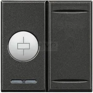 Systemy inteligentnych domów - Legrand Bticino MY HOME - Axolute aktor podtynkowy z 1 przekaźnikiem 2M antracytowy HS4672N HS4672N - miniaturka - grafika 1