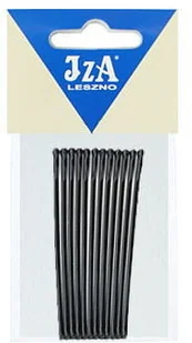 Iza 107/12 wsuwki czarne kulki 12 sztuk 70mm 107/12 - Pozostałe akcesoria fryzjerskie - miniaturka - grafika 2