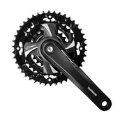 Części rowerowe - Shimano Mechanizm korbowy SHIMANO Tourney FC-TX801 150135 - miniaturka - grafika 1
