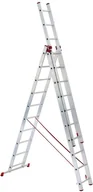 Drabiny - 996 99674918 Drabina aluminiowa uniwersalna 3x9 wysokość robocza 7,00m) 74918-uniw - miniaturka - grafika 1