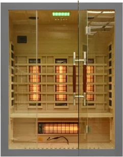 Home&Garden Sauna infrared EA3R Grey 204877 - Sauny - miniaturka - grafika 2