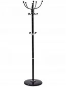 Wieszaki i stojaki - GoodHome Wieszak na ubrania odzież Czarny Goodhome - miniaturka - grafika 1