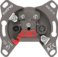 Kable - Axing BSD 21  10 Hiperszerokopasmowe gniazdko gniazdo przelotowe z 10 DB tłumienie przyłącza 7611682002447 - miniaturka - grafika 1