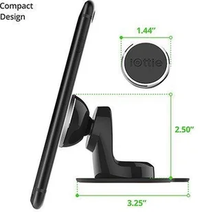 iOTTIE Uchwyt Samochodowy iTap Magnetic Dashboard Mount HLCRIO153 - Uchwyty samochodowe do telefonów - miniaturka - grafika 9