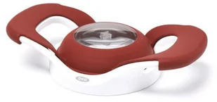 OXO - Good Grips OXO Good Grips 11154000 apfeltrenner z wypychaczem, tworzywo sztuczne, czerwony/biały, 5 x 10,16 x 20,32 cm 11154000UK - Siekacze tarki i szatkownice - miniaturka - grafika 2