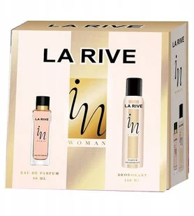 La Rive Zestaw kosmetyków In Woman (woda perfumowana 90 ml + dezodorant 150 ml) - Zestawy perfum damskich - miniaturka - grafika 4