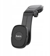 Uchwyty samochodowe do telefonów - Hoco CA61 Kaile magnetyczny przyklejany czarny - miniaturka - grafika 1