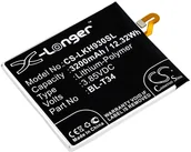 Baterie do telefonów - Cameron Sino LG V30 BL-T34 3200mAh 12.32Wh Li-Polymer 3.85V CS-LKH930SL - miniaturka - grafika 1