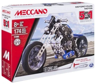 Spin Master Meccano Model 5 w 1 Motocykl 6036044 - Klocki - miniaturka - grafika 8