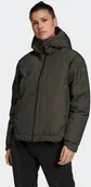 Kurtki i kamizelki sportowe damskie - adidas Urban Insulated Rain Jacket - miniaturka - grafika 1