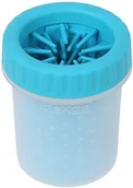 Suplementy i witaminy dla psów - Dexas dexas petware mudbuster Portable Dog Paw Cleaner Blue Small 3.8 ounces PW700312 - miniaturka - grafika 1