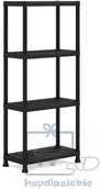 Pozostałe wyposażenie warsztatu - Kis Plastikowy regał otwarty PLUS 60/4 - 135 x 60 x 30 cm - miniaturka - grafika 1