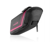 Sakwy rowerowe - IBERA Torba podsiodłowa IB-SB16 M różowa SAI070 - miniaturka - grafika 1