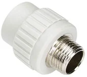 Rury - KSZTAŁTKI PPR Złączka Z WTOPKĄ 32 mm x 3/4" KSZTAŁTKI PPR - miniaturka - grafika 1