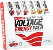 Batony proteinowe - Nutrend Voltage Energy Bar 6 x 65g mieszanka smaków - miniaturka - grafika 1