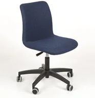 Fotele i krzesła biurowe - Intarseating Fotel FLOS czarna podstawa KB-FLOS-TT-351 - miniaturka - grafika 1