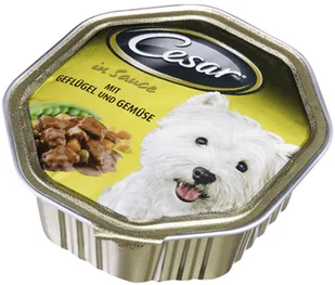 Cesar w sosie  - Drób z warzywami 150g - Mokra karma dla psów - miniaturka - grafika 3