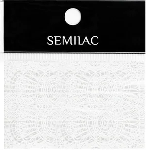 Semilac Folia transferowa 16 WHITE LACE KORONKA 5902751438260 - Ozdoby do paznokci Semilac Folia transferowa 16 WHITE LACE KORONKA 5902751438260 - Ozdoby do paznokci - miniaturka - grafika 1