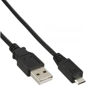Kable - InLine Micro-USB 2.0 Kabel, wtyczka USB A na wtyczkę Micro-B 1m 31715 - miniaturka - grafika 1