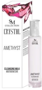 Hristina Cosmetics Ametystowe mleczko oczyszczająco-nawilżające do twarzy - Hristina Cosmetics SM Crystal Amethyst Cleansing Milk - Mleczka do demakijażu - miniaturka - grafika 2