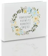 Pudełka i akcesoria na płyty CD - Pudełko na pendrive karta kredytowa TS Komunia wianek - miniaturka - grafika 1