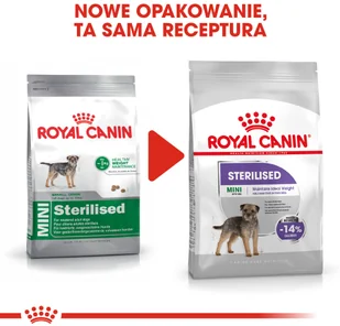Royal Canin CCN Mini Sterilised 3 kg - Sucha karma dla psów - miniaturka - grafika 3