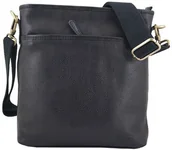 Torby męskie - Barberini's Torba męska skórzana włoska - Barberini's - Czarna 431-1 - miniaturka - grafika 1