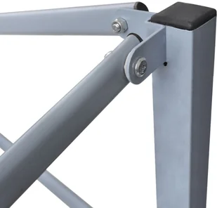 vidaXL Profesjonalny, składany namiot imprezowy, 2 ściany, 2x2 m, stal - Pawilony ogrodowe - miniaturka - grafika 15