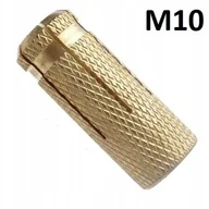 Kotwy - Kotwa tuleja rozporowa mosiężna wbijana M10 10 szt - miniaturka - grafika 1