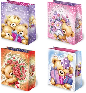 Torba Dziecięca XL op-10 sztuk MIX - Opakowania i torebki na prezenty - miniaturka - grafika 2